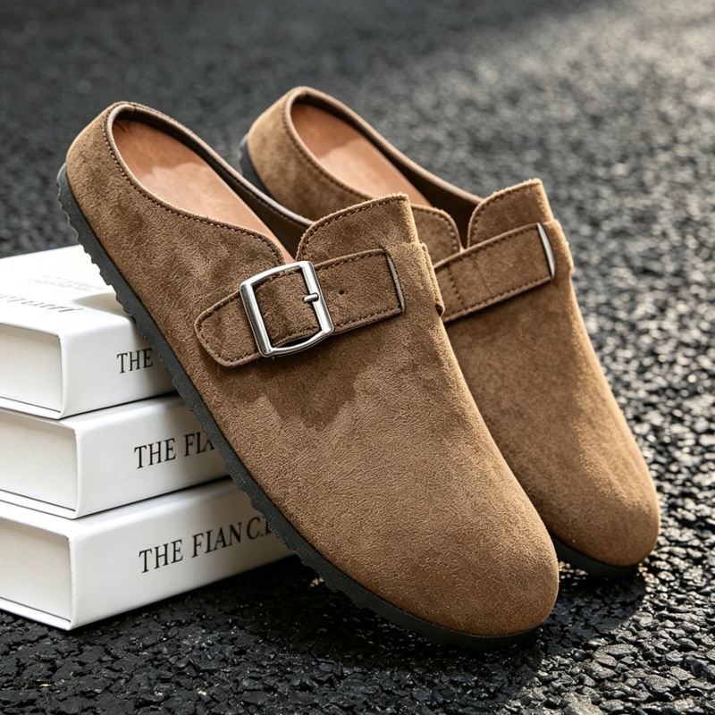 Insole Arch Support - Comwarm Fashion Sandal Wanita Suede Model