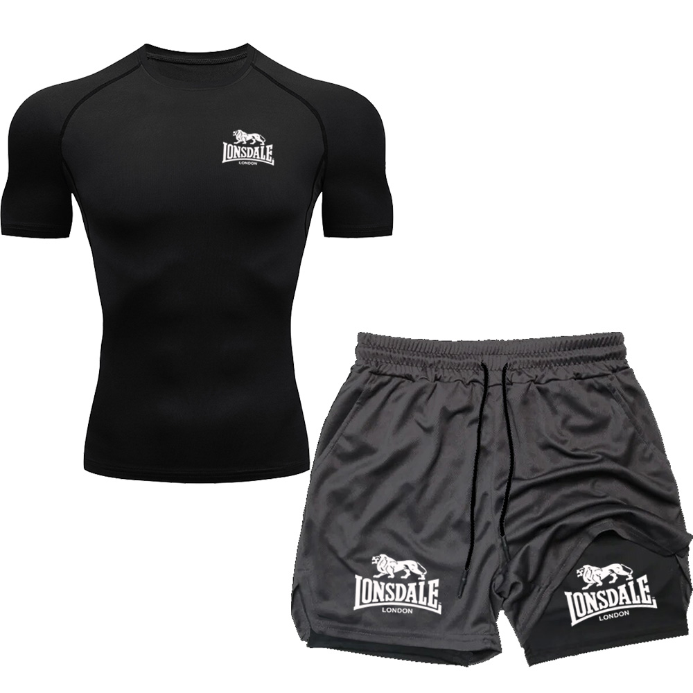 Running Jogging Gear - LONSDALE Celana Pendek Multi Saku Pria