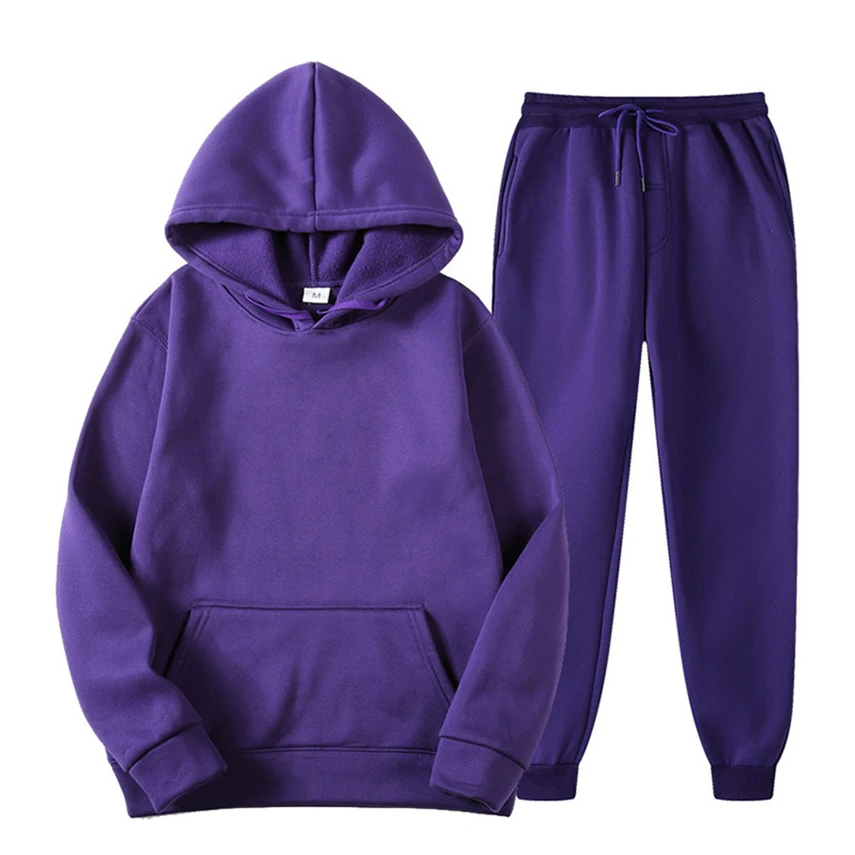 Running Jogging Gear - Pakaian olahraga pria, setelan Pullover lengan