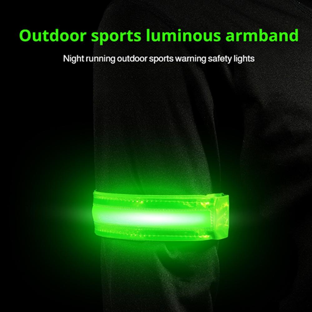 Running Visibility Gear - Tali Pengaman Pita Reflektif LED Visibilitas