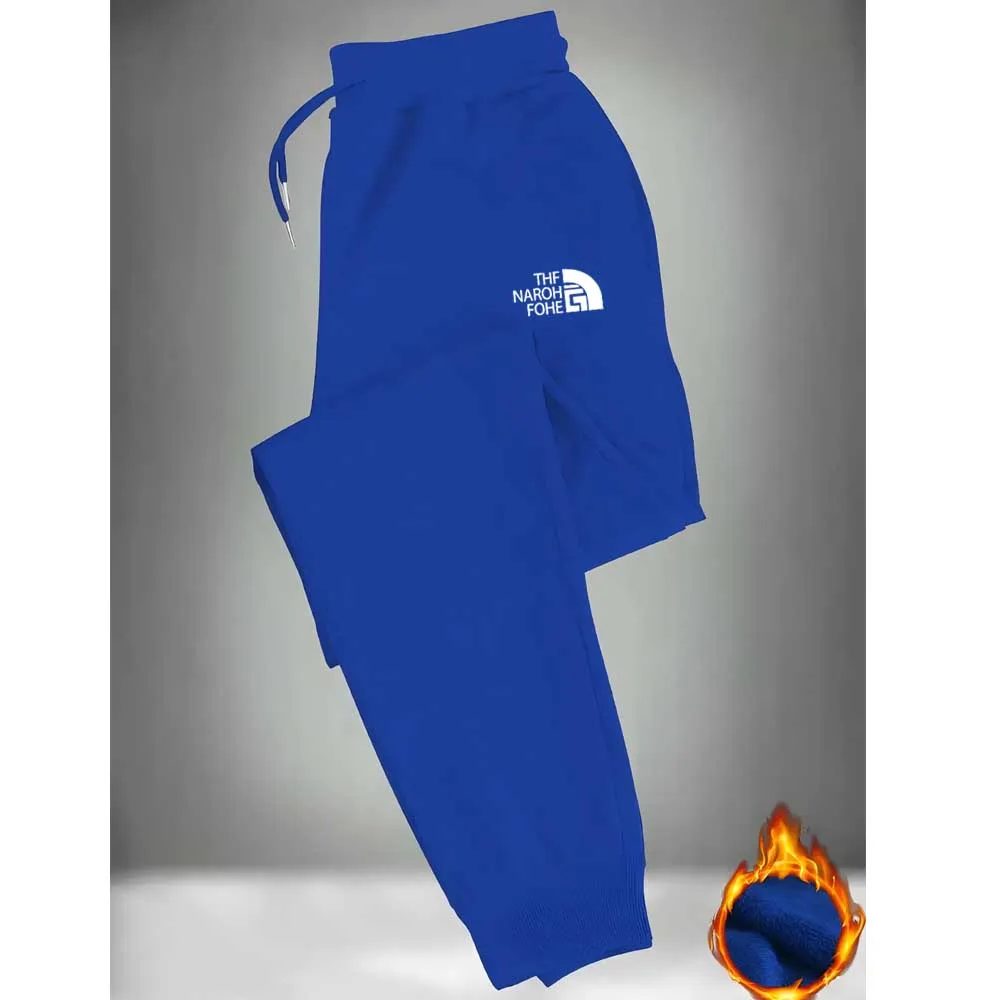 Running Gear Winter - Celana Kasual Pria, Pakaian Olahraga Musim