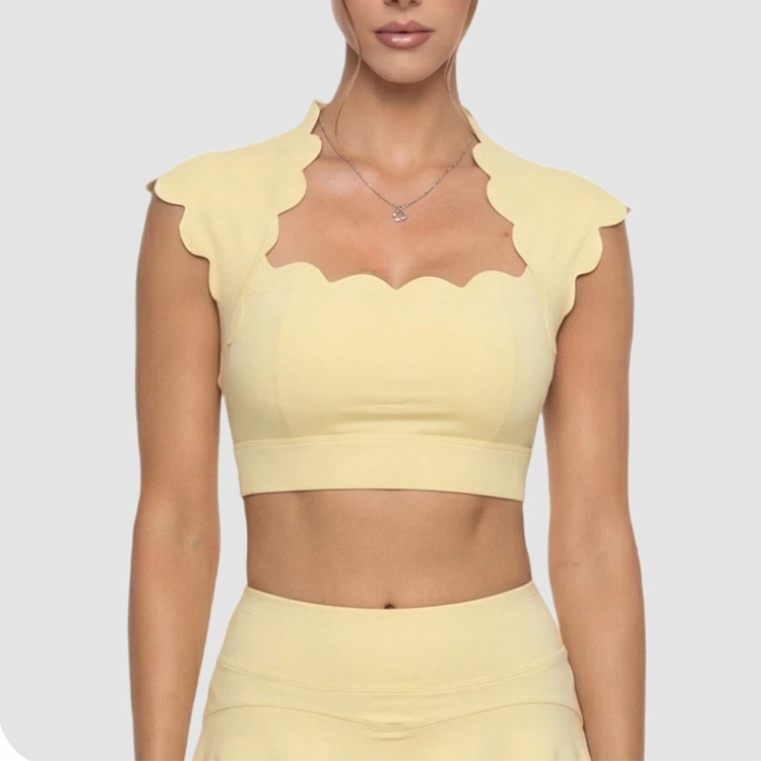 Running Gear For Women - Pad Wavy Rompi Olahraga Wanita Bra