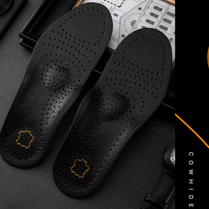 Insole Arch Support - Sol Dalam Ortopedi Kulit Bantalan Sepatu