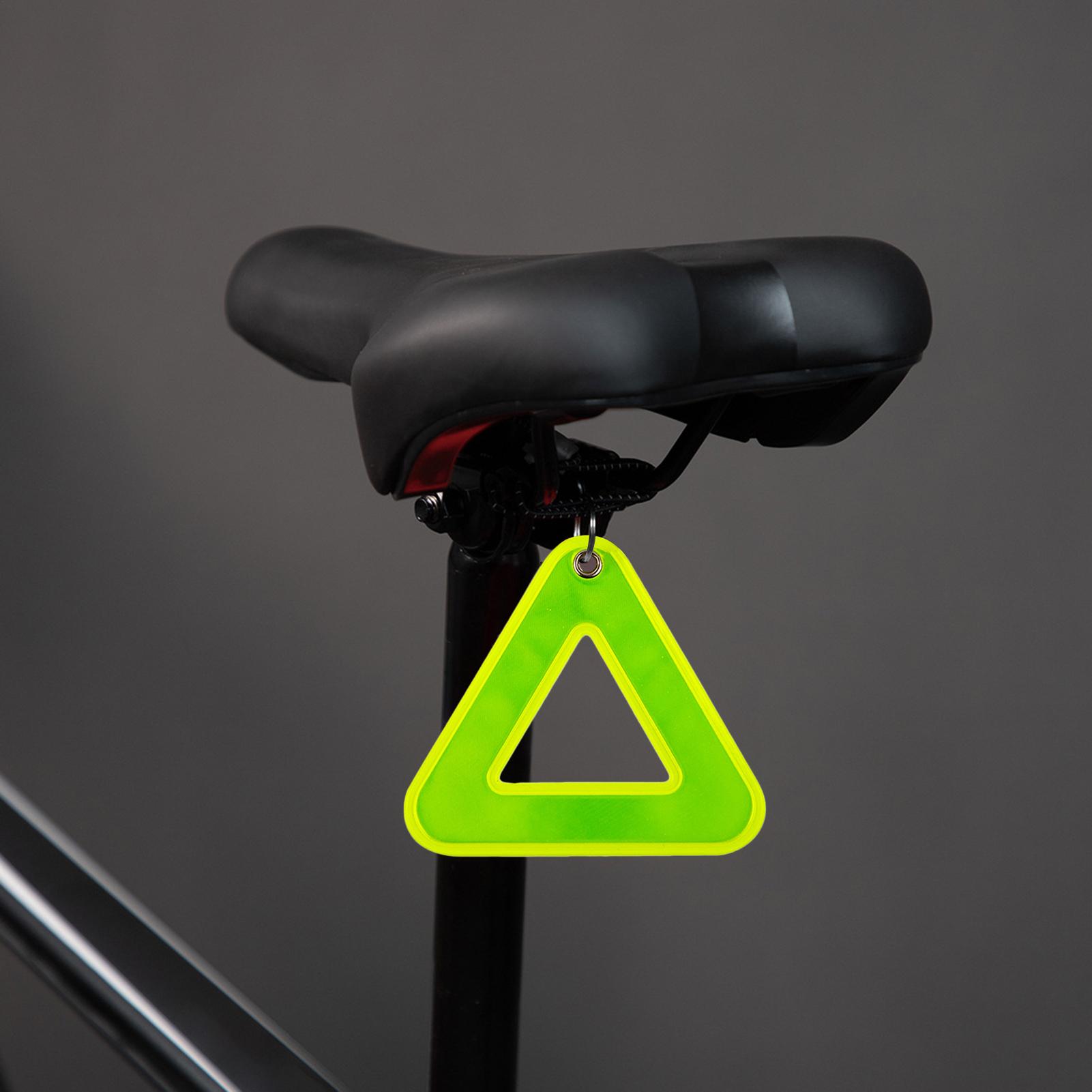 Running Visibility Gear - Liontin Reflektif Segitiga, Reflektor Keselamatan Visibilitas