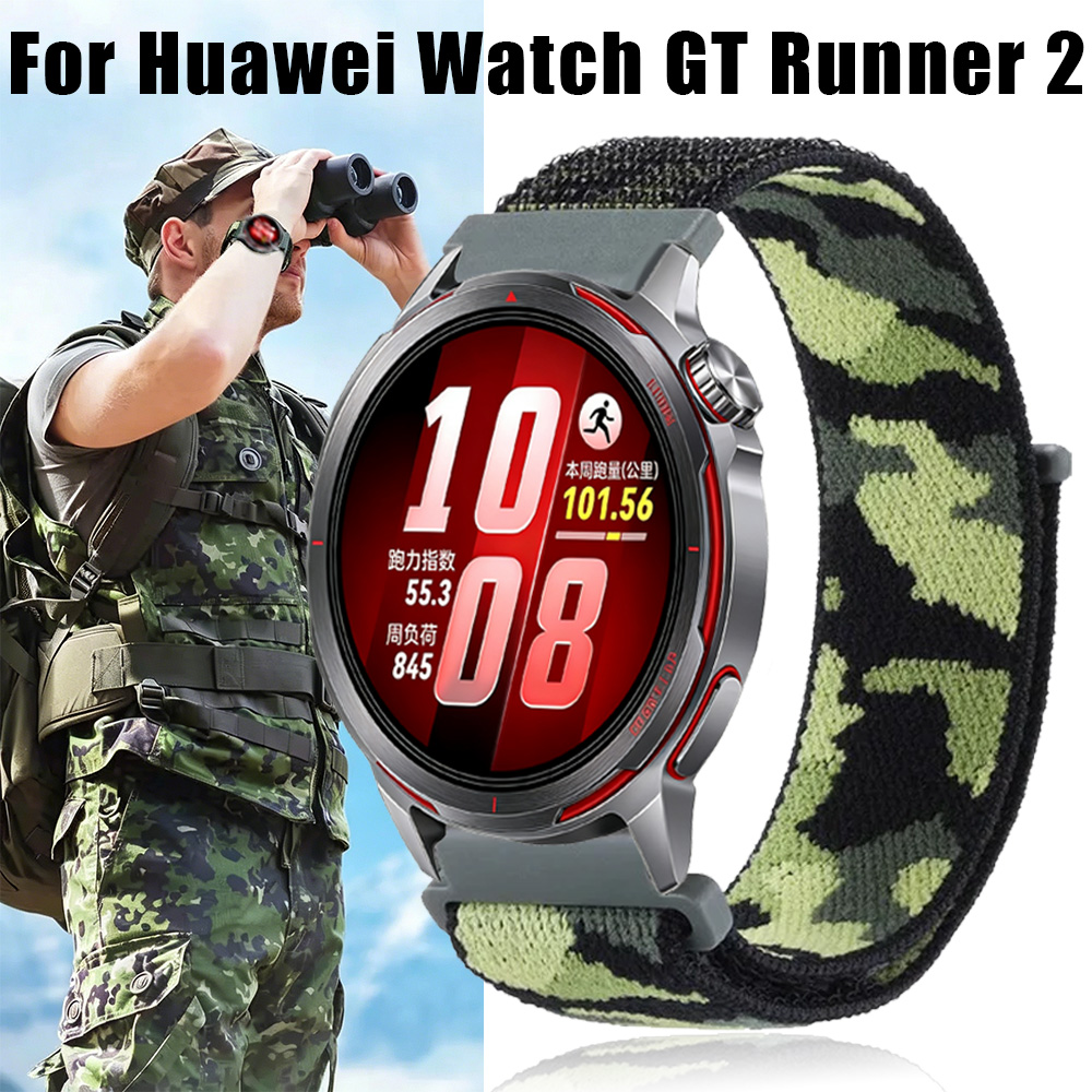 Runners Gear - Tali Nilon 20Mm 22Mm untuk Jam