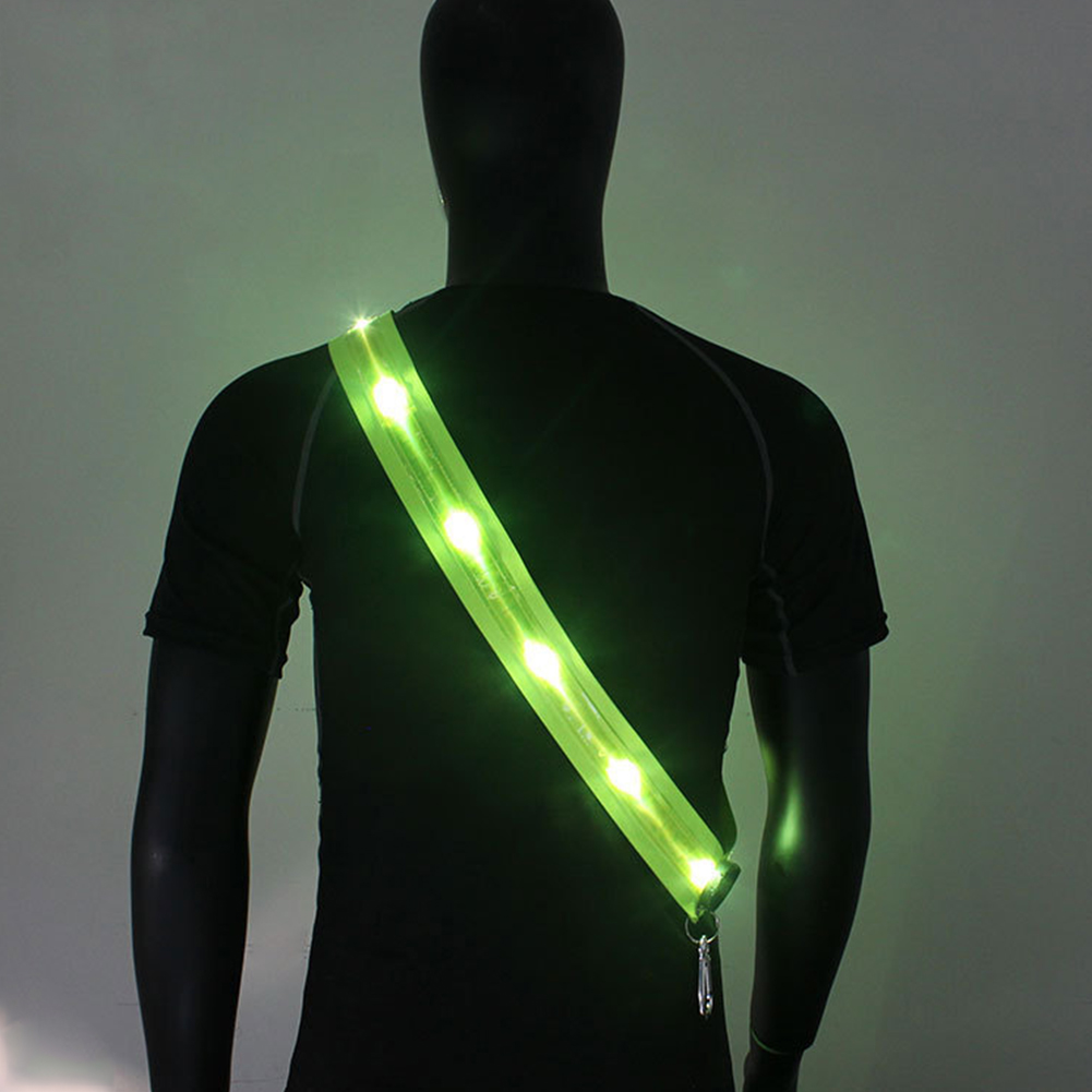Sabuk Lari LED Isi Ulang denga - Running Jogging Gear ulasan dan harga