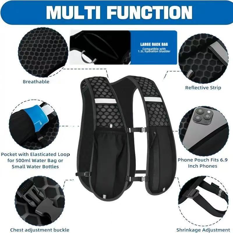 Rompi Lari Ringan untuk Bersep - Running Gear Satisfy ulasan dan harga