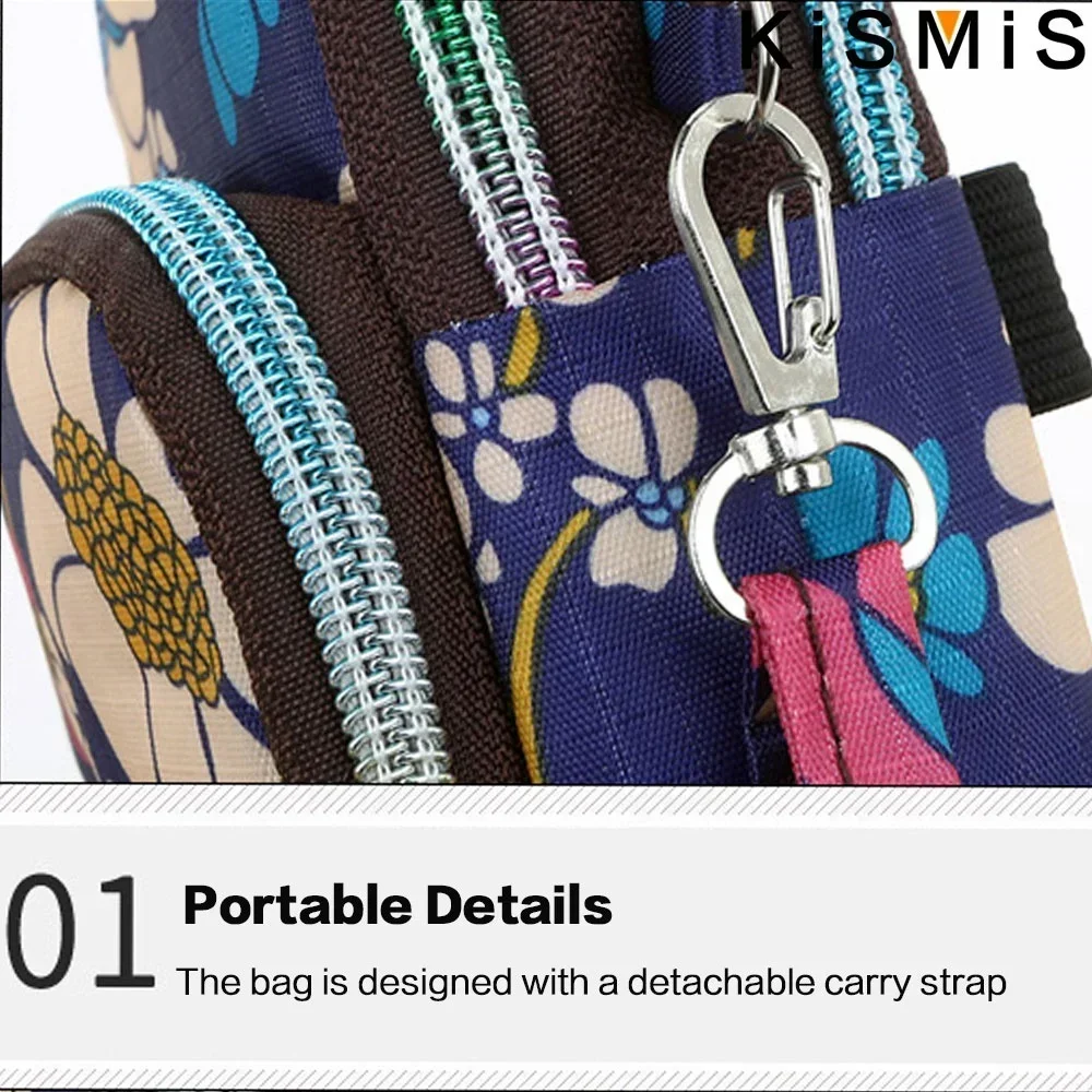 Tas Lengan Kain Bermotif Bunga - Running Gear Satisfy ulasan dan harga
