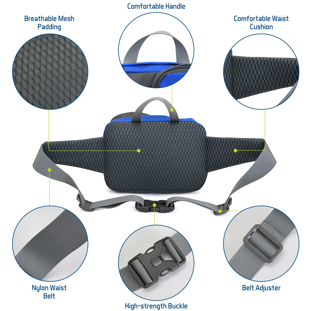1PCSFanny Pack Tas Pinggang -  - Running Gear Satisfy ulasan dan harga
