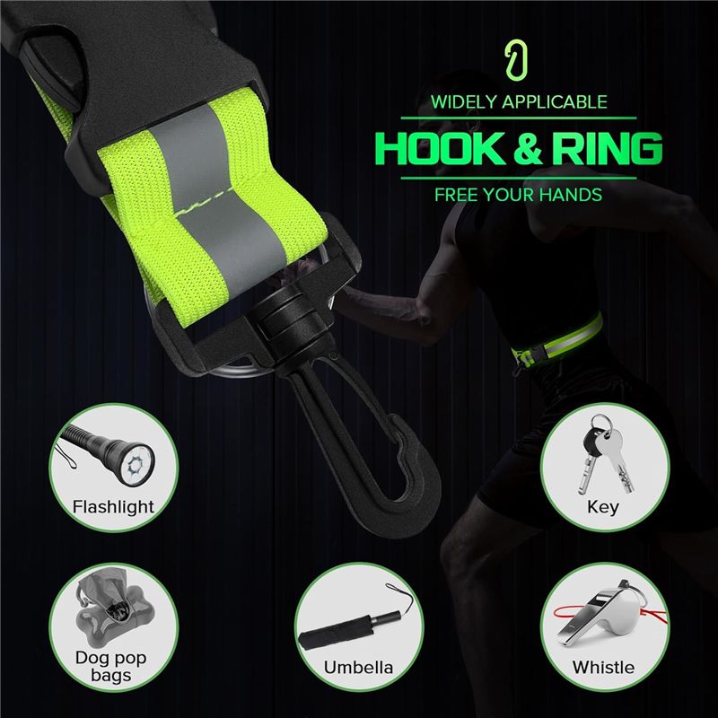 A04G-Selendang Reflektif untuk - Running Gear Green ulasan dan harga