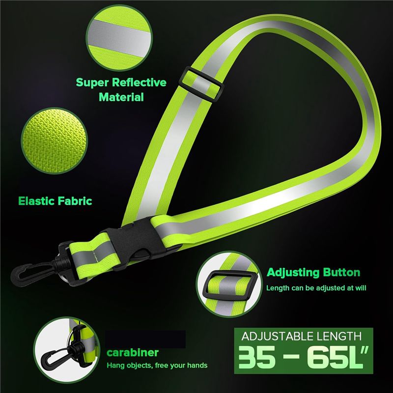 A04G-Selendang Reflektif untuk - Running Gear Green ulasan dan harga
