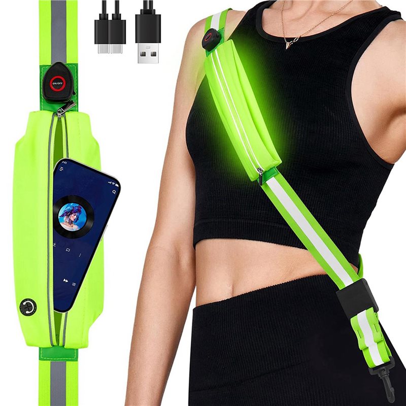 BTLIFE-2X Sabuk Reflektif LED  - Running Visibility Gear ulasan dan harga