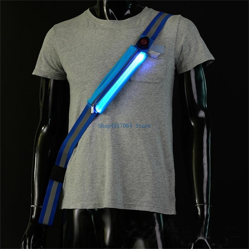 T3LB Sabuk Reflektif LED Visib - Running Visibility Gear ulasan dan harga