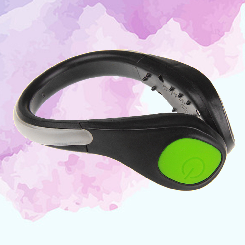 1Pcs Klip Sepatu LED Hijau Per - Running Gear Green ulasan dan harga