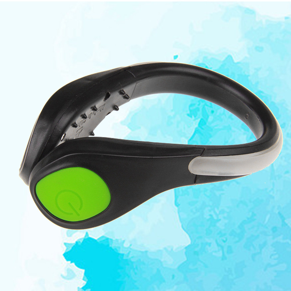 1Pcs Klip Sepatu LED Hijau Per - Running Gear Green ulasan dan harga