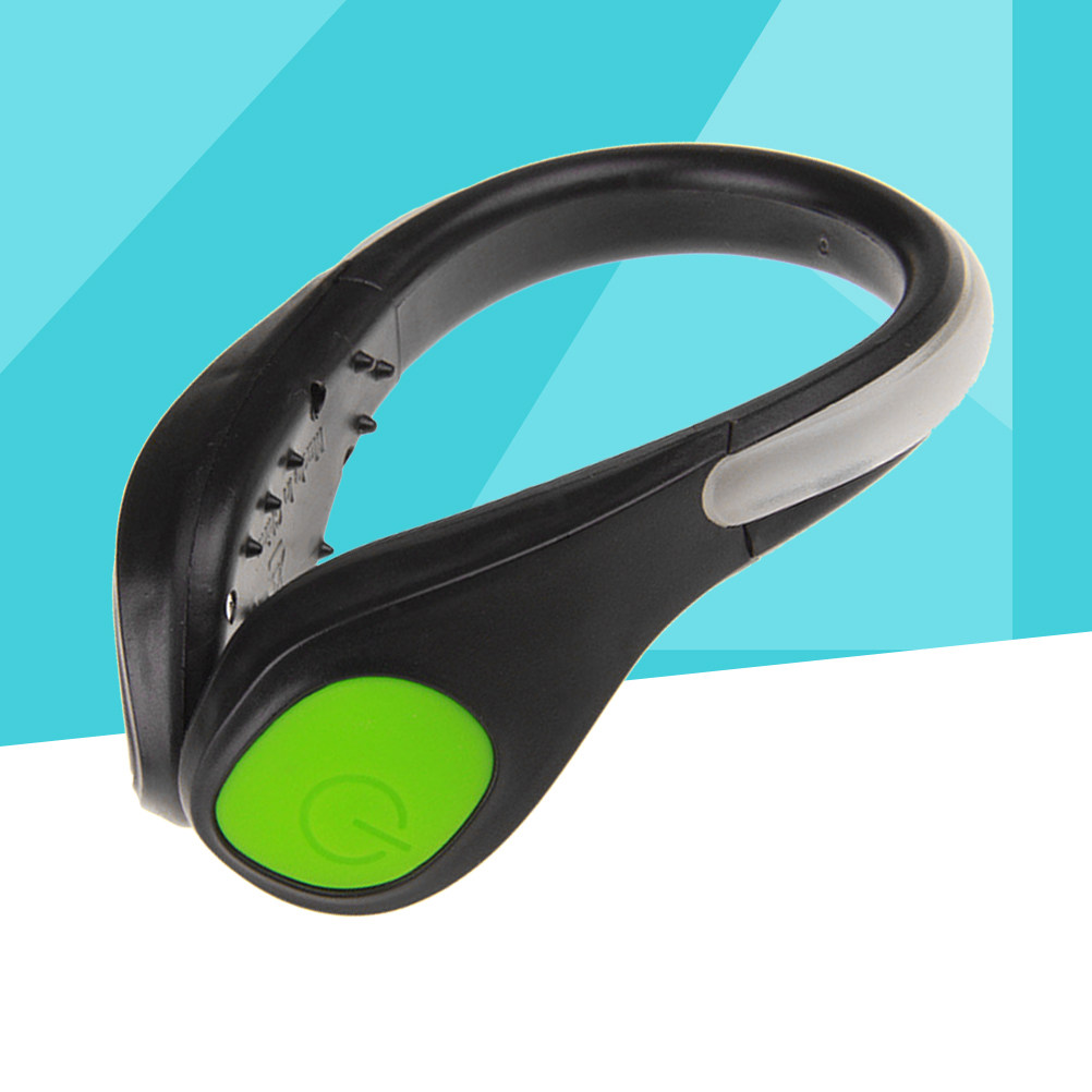 1Pcs Klip Sepatu LED Hijau Per - Running Gear Green ulasan dan harga