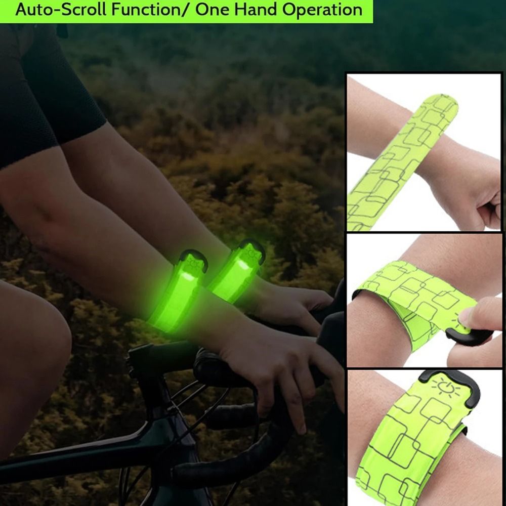Gelang Lari Malam Hari Model B - Running Visibility Gear ulasan dan harga