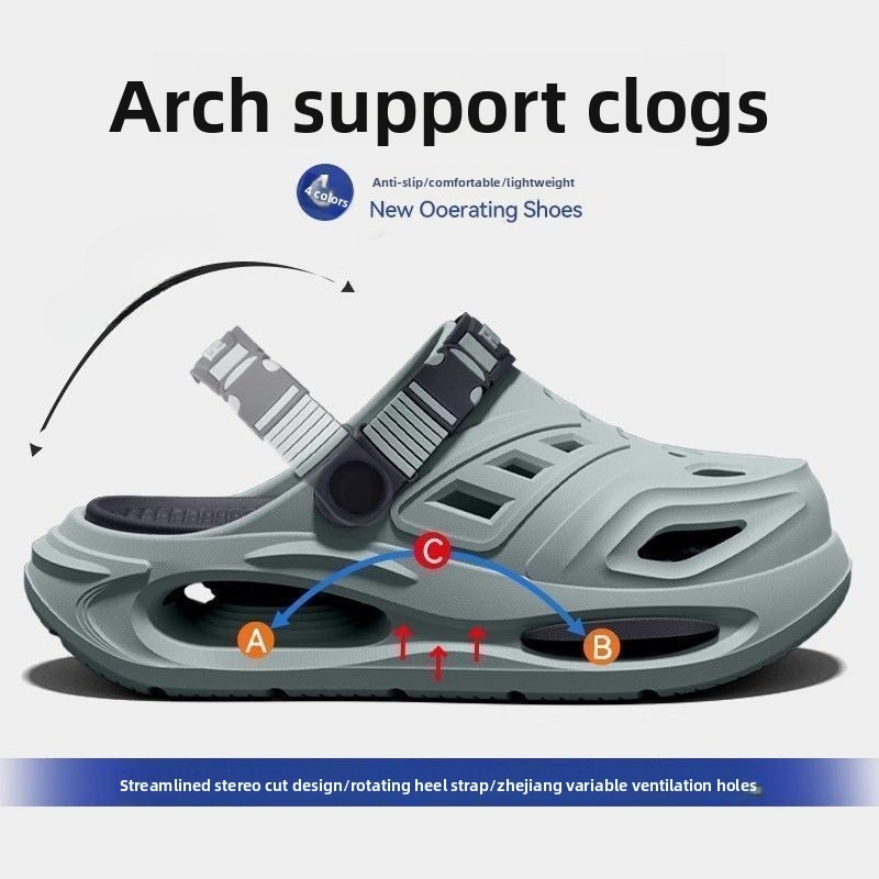 Sandal Rumah Anti-Slip dengan  - Insole Arch Support ulasan dan harga