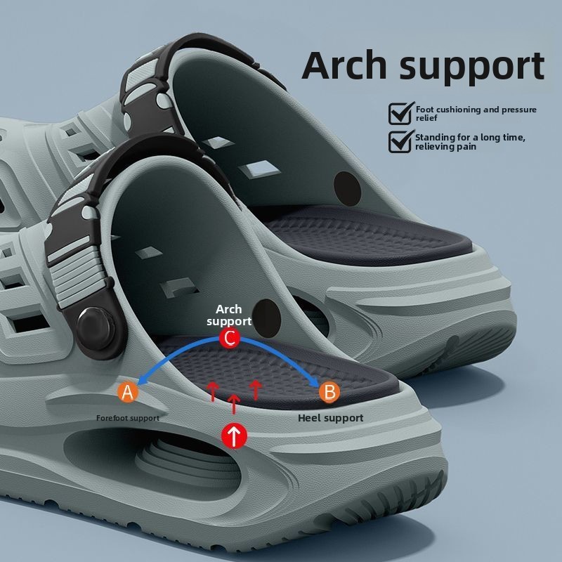 Sandal Rumah Anti-Slip dengan  - Insole Arch Support ulasan dan harga