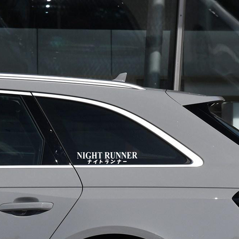 G004 20x4CM stiker mobil pelar - Runners Gear ulasan dan harga