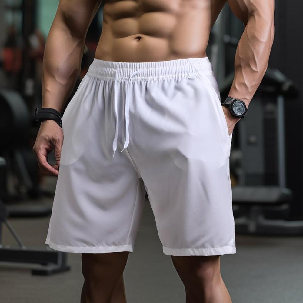 Celana Pendek Pria Bahan Mesh  - Running Gear Gym ulasan dan harga