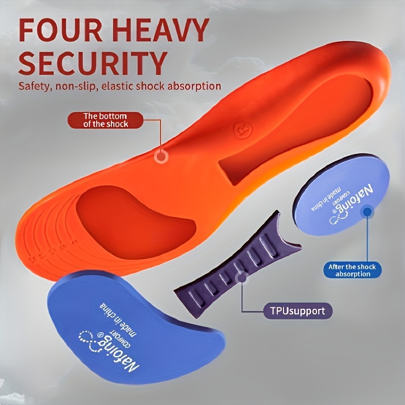 EVA Shock Absorption Insole ya - Insole Arch Support ulasan dan harga