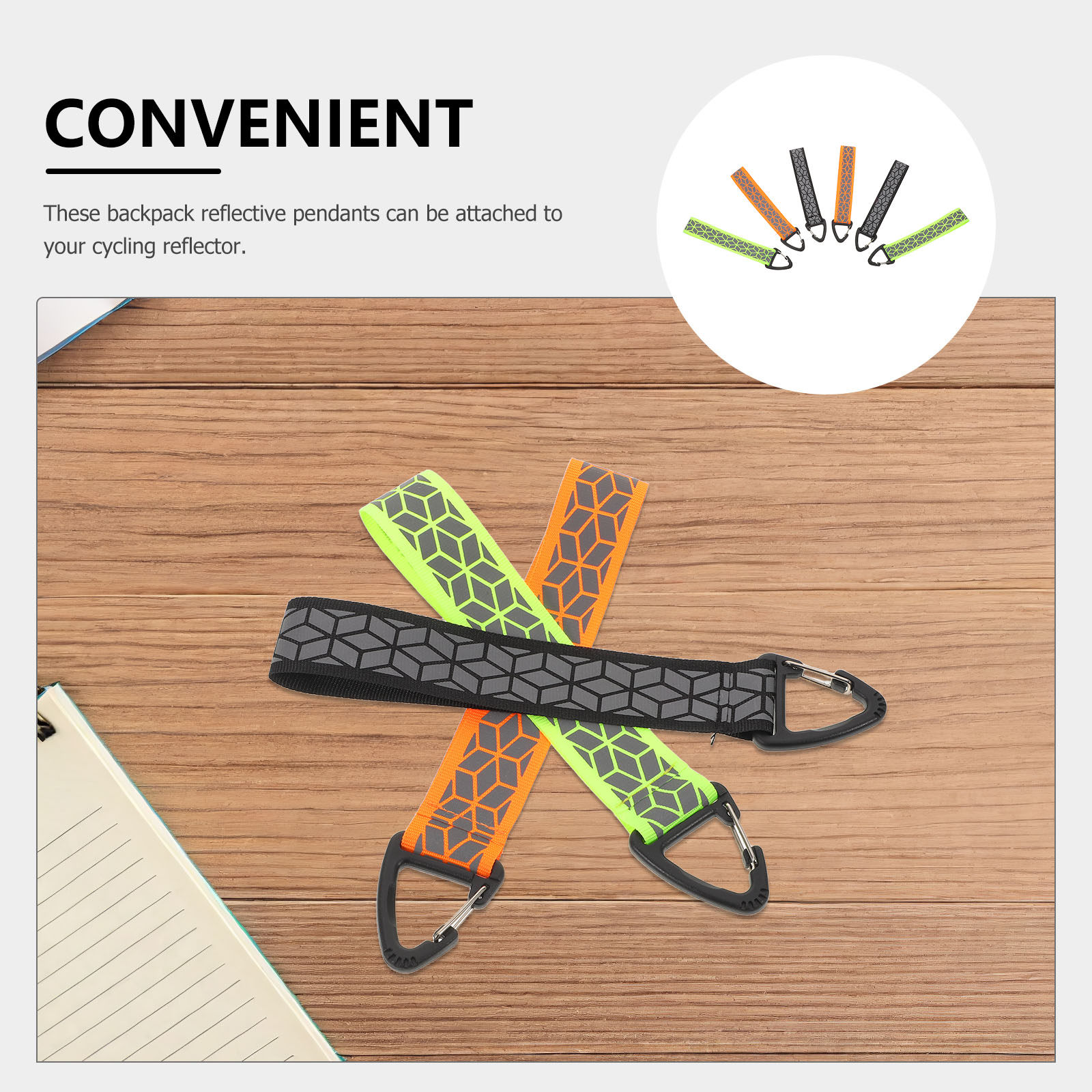 6 Buah Gantungan Kunci Reflekt - Running Visibility Gear ulasan dan harga
