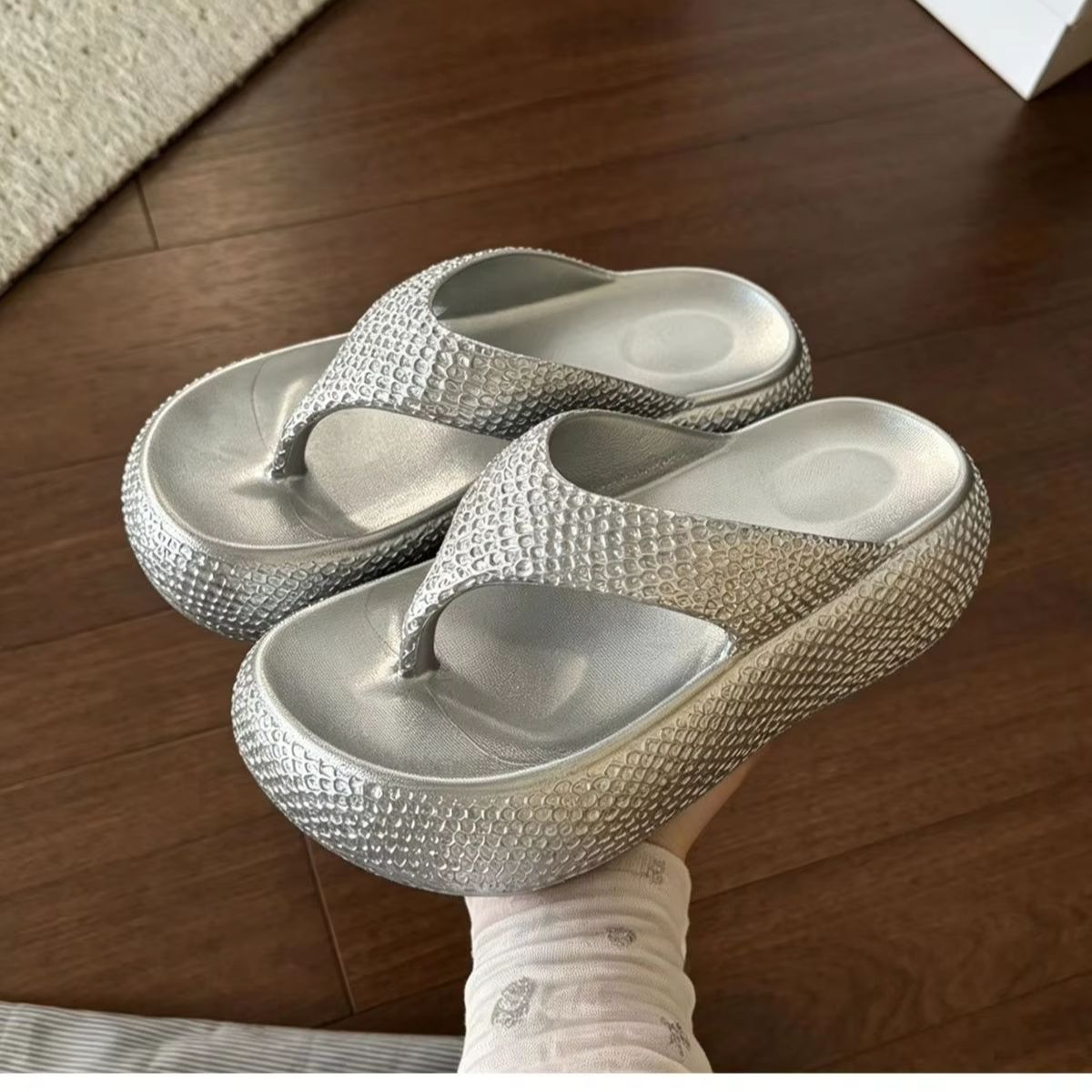 Women's Summer Fashion Solid-C - Insole Arch Support ulasan dan harga