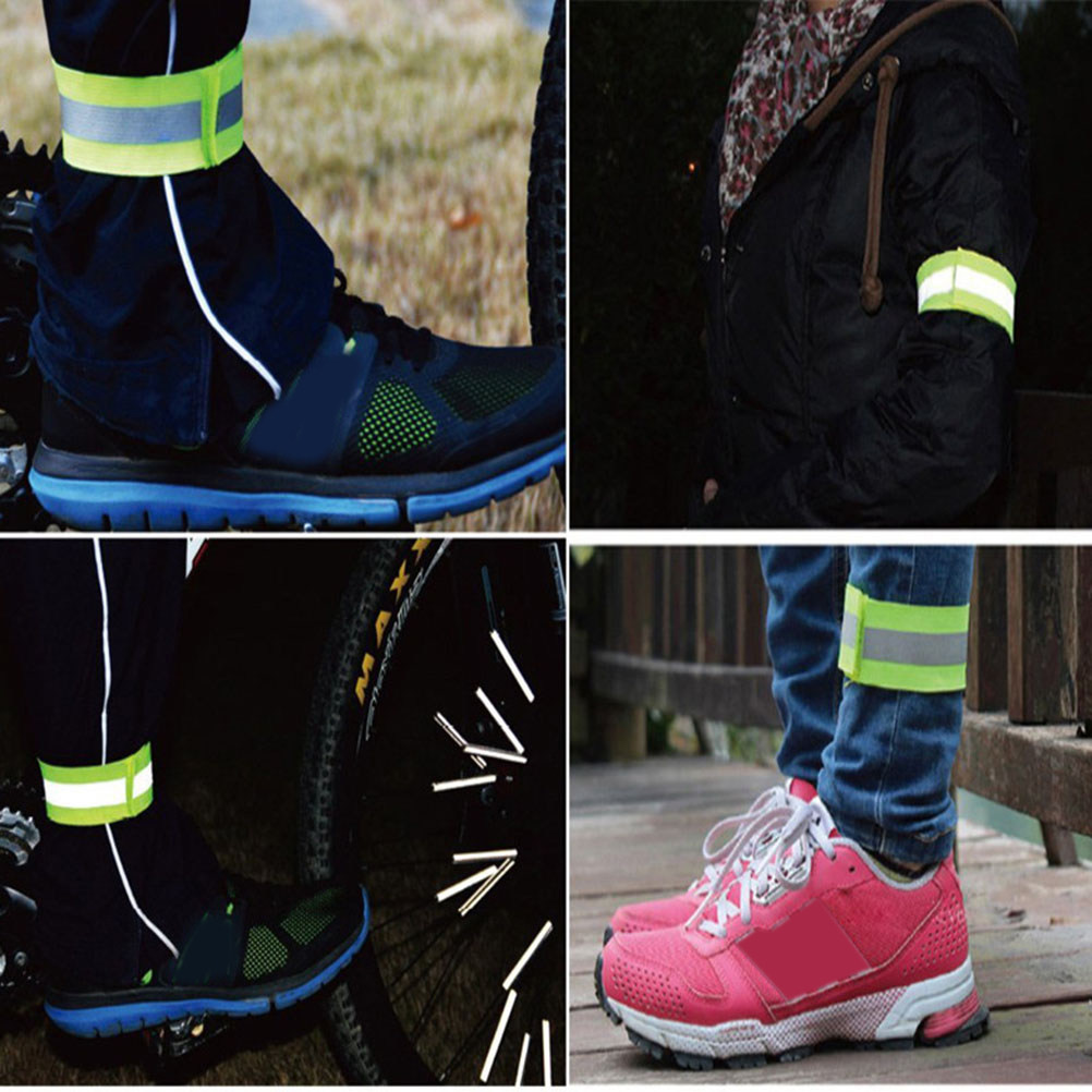 4Pcs Gelang Reflektif, Pita Ke - Running Visibility Gear ulasan dan harga