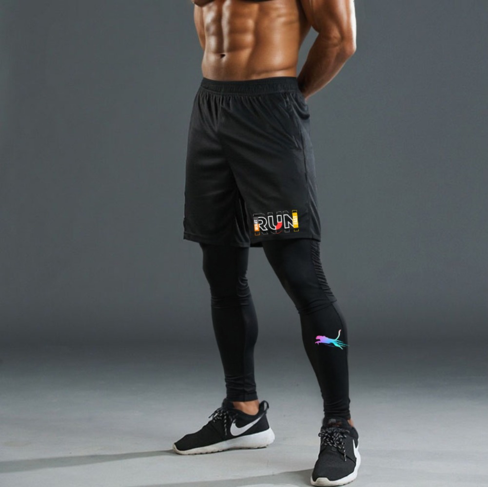 Set Lari Pria 2 Potong, Celana - Running Jogging Gear ulasan dan harga