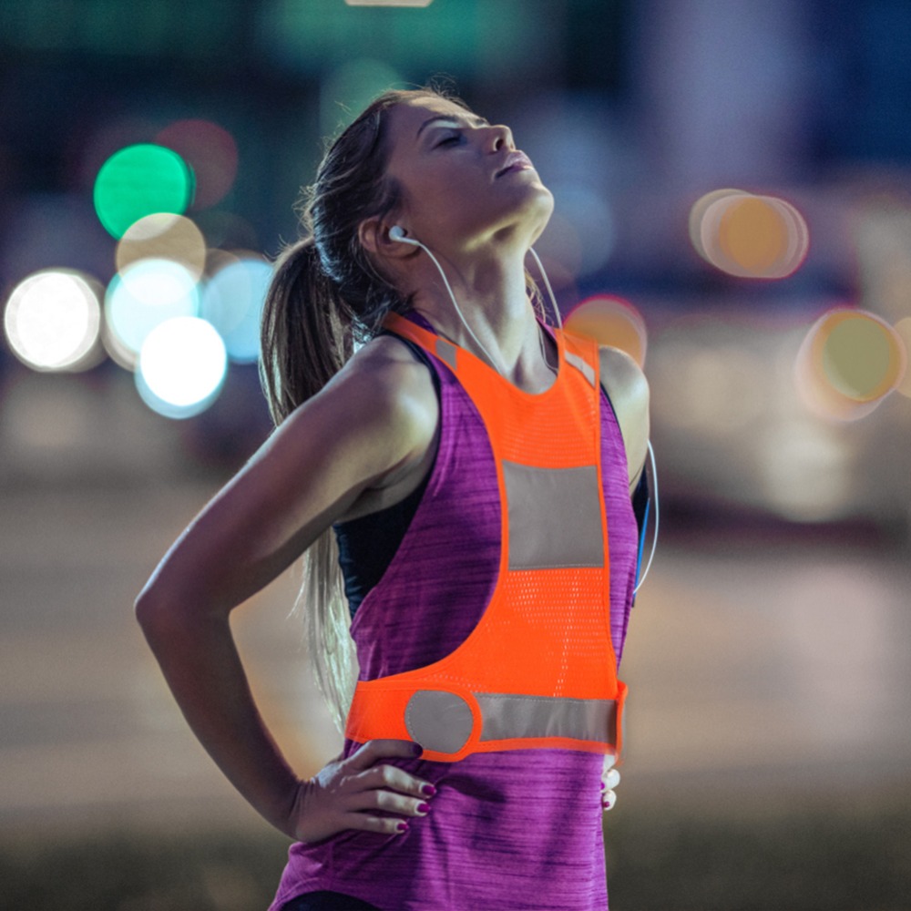 Rompi Reflektif Visibilitas Ti - Running Visibility Gear ulasan dan harga