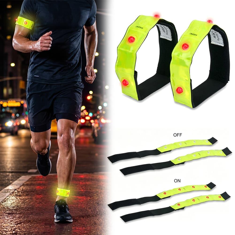 Gelang Reflektif LED Dengan Mo - Running Visibility Gear ulasan dan harga