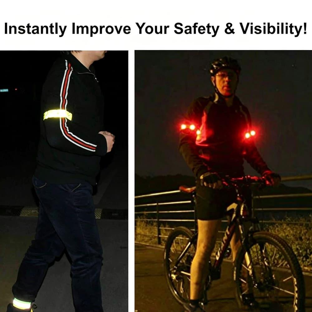 Gelang Reflektif LED Dengan Mo - Running Visibility Gear ulasan dan harga