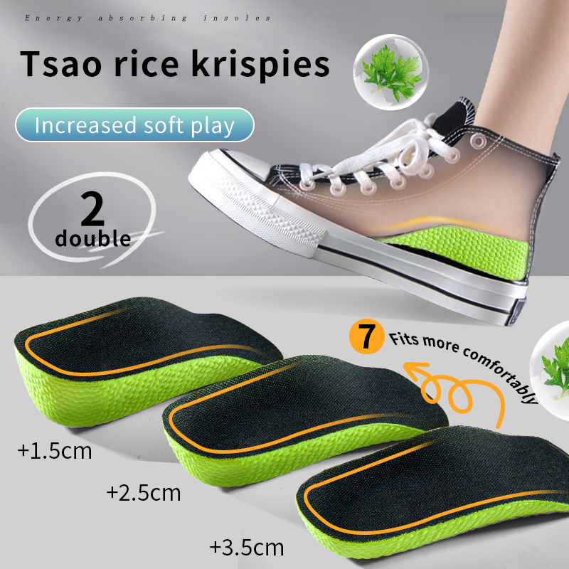 Sol Penambah Tinggi Busa Memor - Insole Arch Support ulasan dan harga