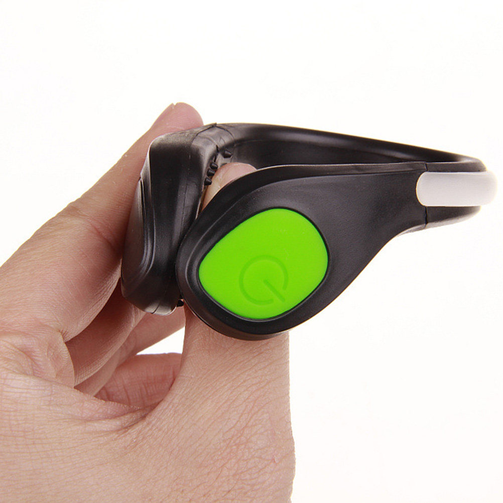 1 Buah Klip Sepatu LED Hijau T - Running Jogging Gear ulasan dan harga