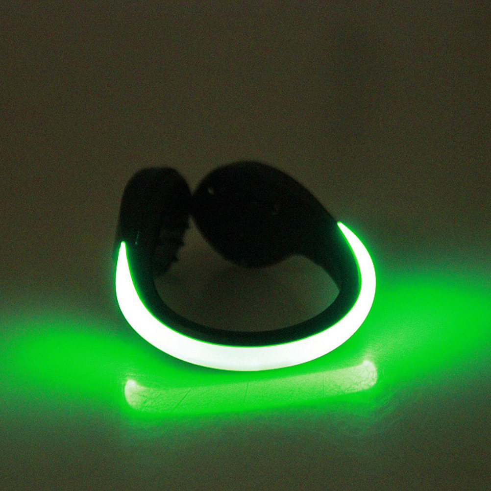 1 Buah Klip Sepatu LED Hijau T - Running Jogging Gear ulasan dan harga