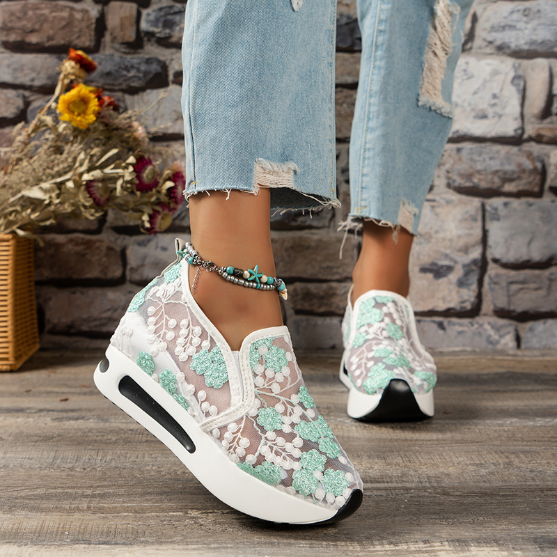 Sepatu Olahraga Wanita Platfor - Running Gear For Women ulasan dan harga